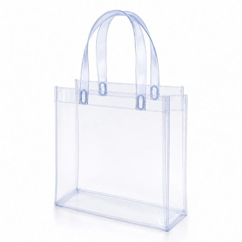 กระเป๋าหูหิ้ว PVC ใส - Image 2
